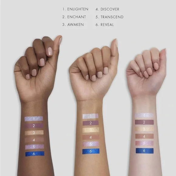 Stila Blue Realm Velvet Eyeshadow Palette-BRAND NEW, UNWORN, Never Used-no tags - Picture 5 of 6